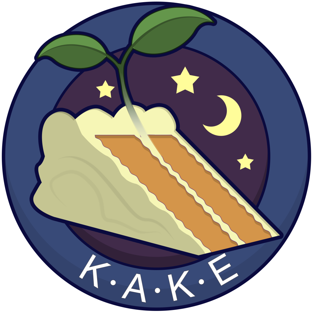 KAKE - K.A.K.E Conceptualization - Kake logo drawing